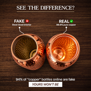 Pure Copper Bottle Bundle Set