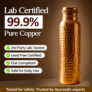 Pure Copper Bottle Bundle Set