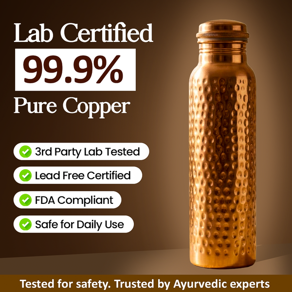 Certified Pure Copper Bottle