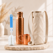 Pure Copper Bottle Bundle Set
